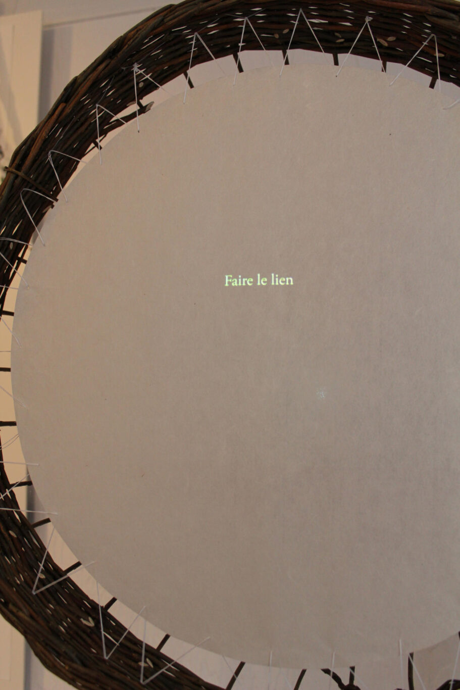 01 Faire Le Lien 2015 Nathalie Levasseur Artiste