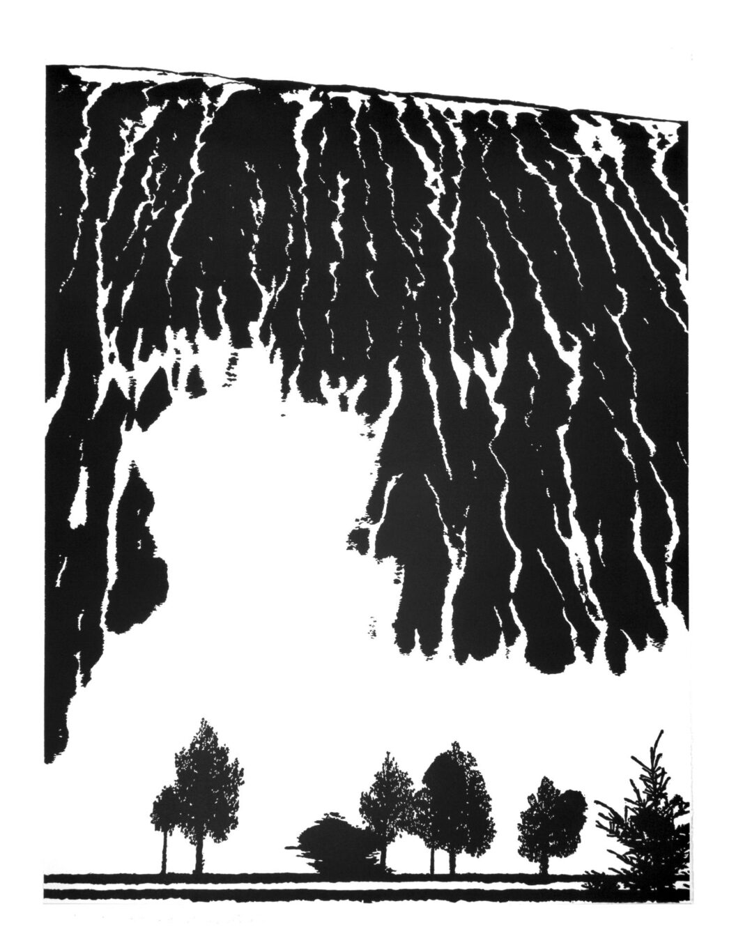 01 Halde d hiver Blanche 2015 Nathalie Levasseur artiste