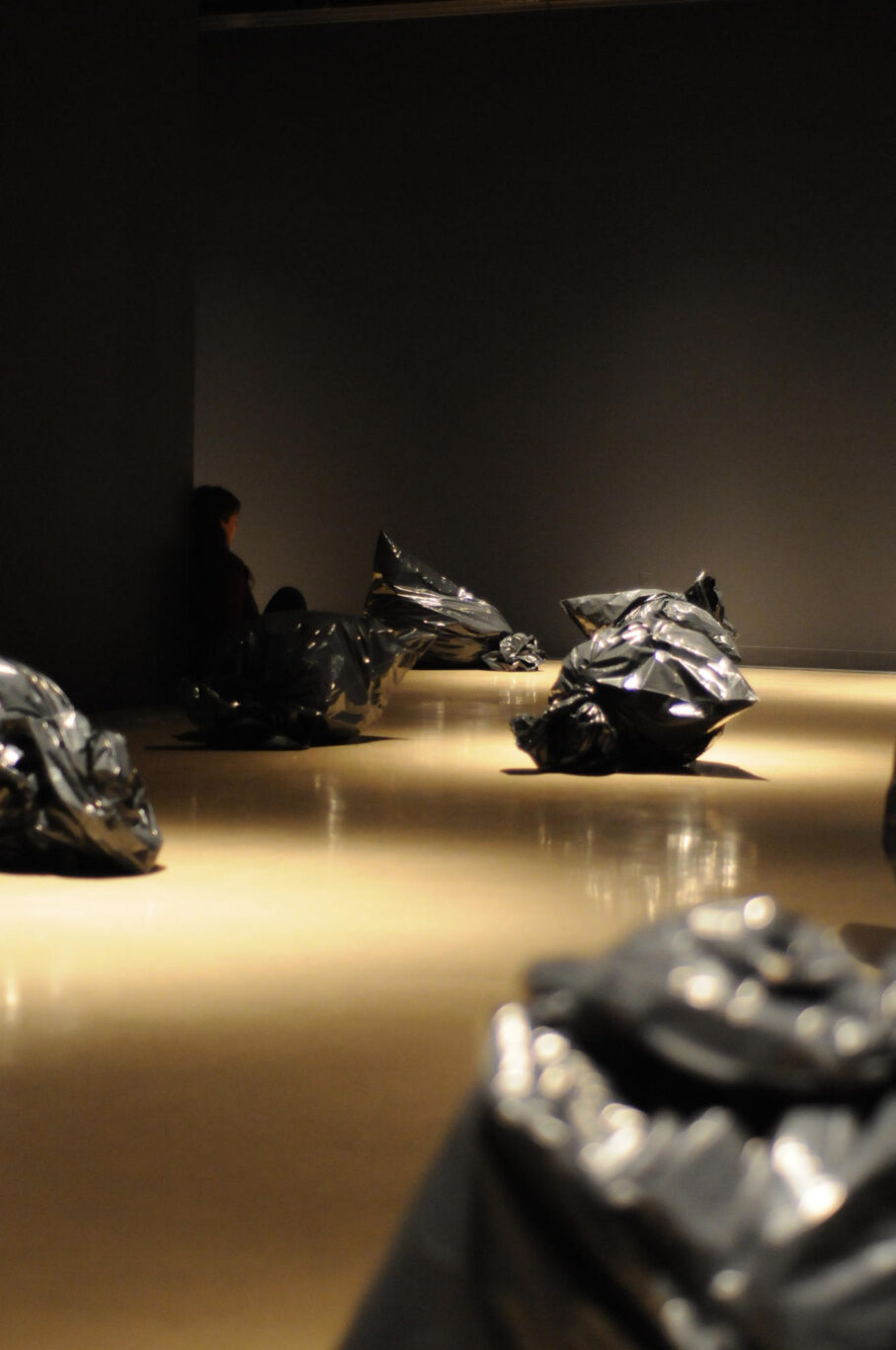 01 Perfo Au pied du mur 2008 Nathalie Levasseur artiste