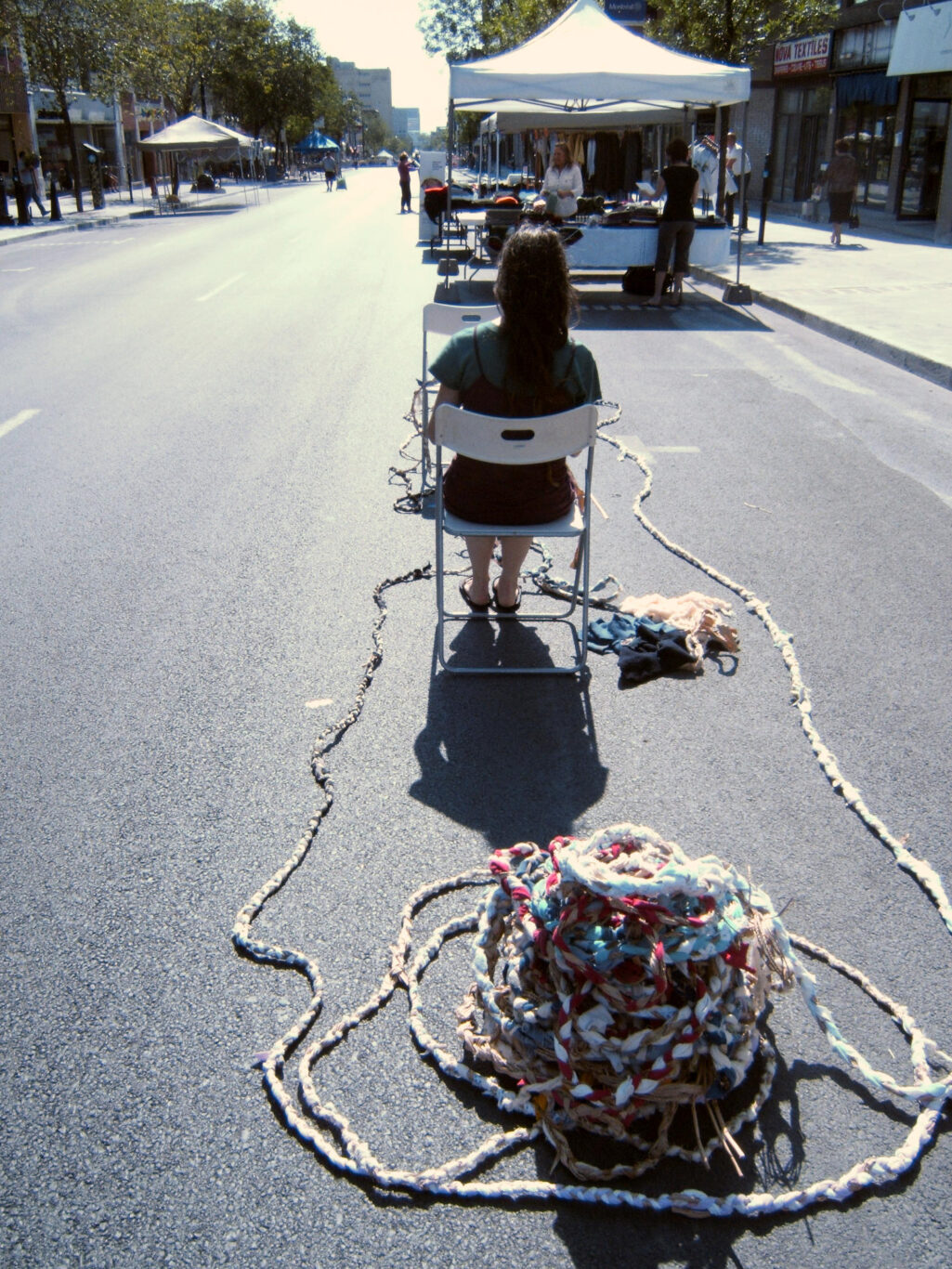 04 In Socius Tresser des liens durables 2008 Nathalie Levasseur artiste