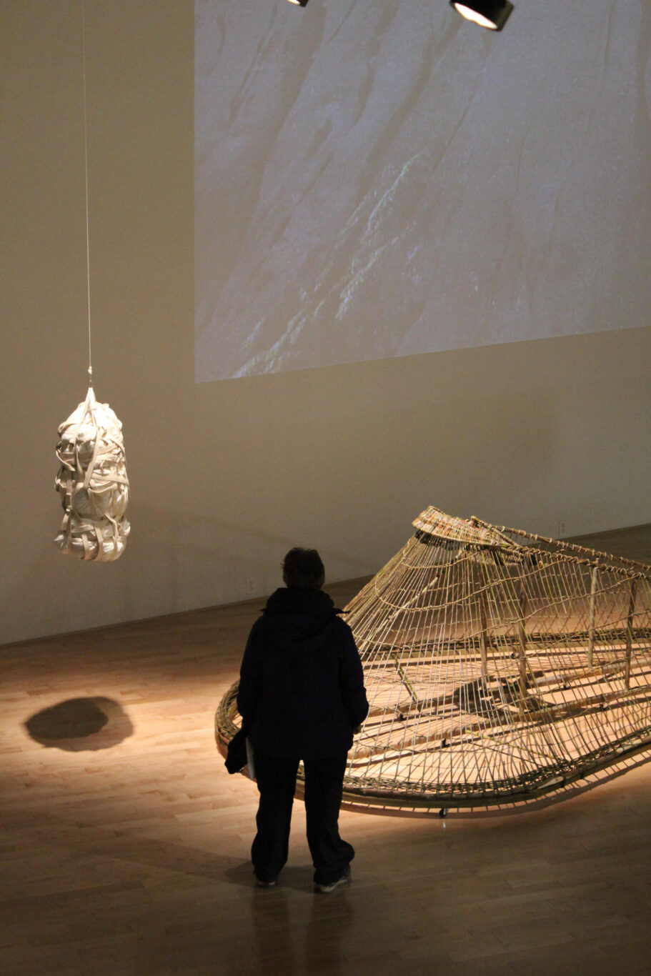 04 installation pourvu qu il pleuve 2013 Nathalie Levasseur artiste