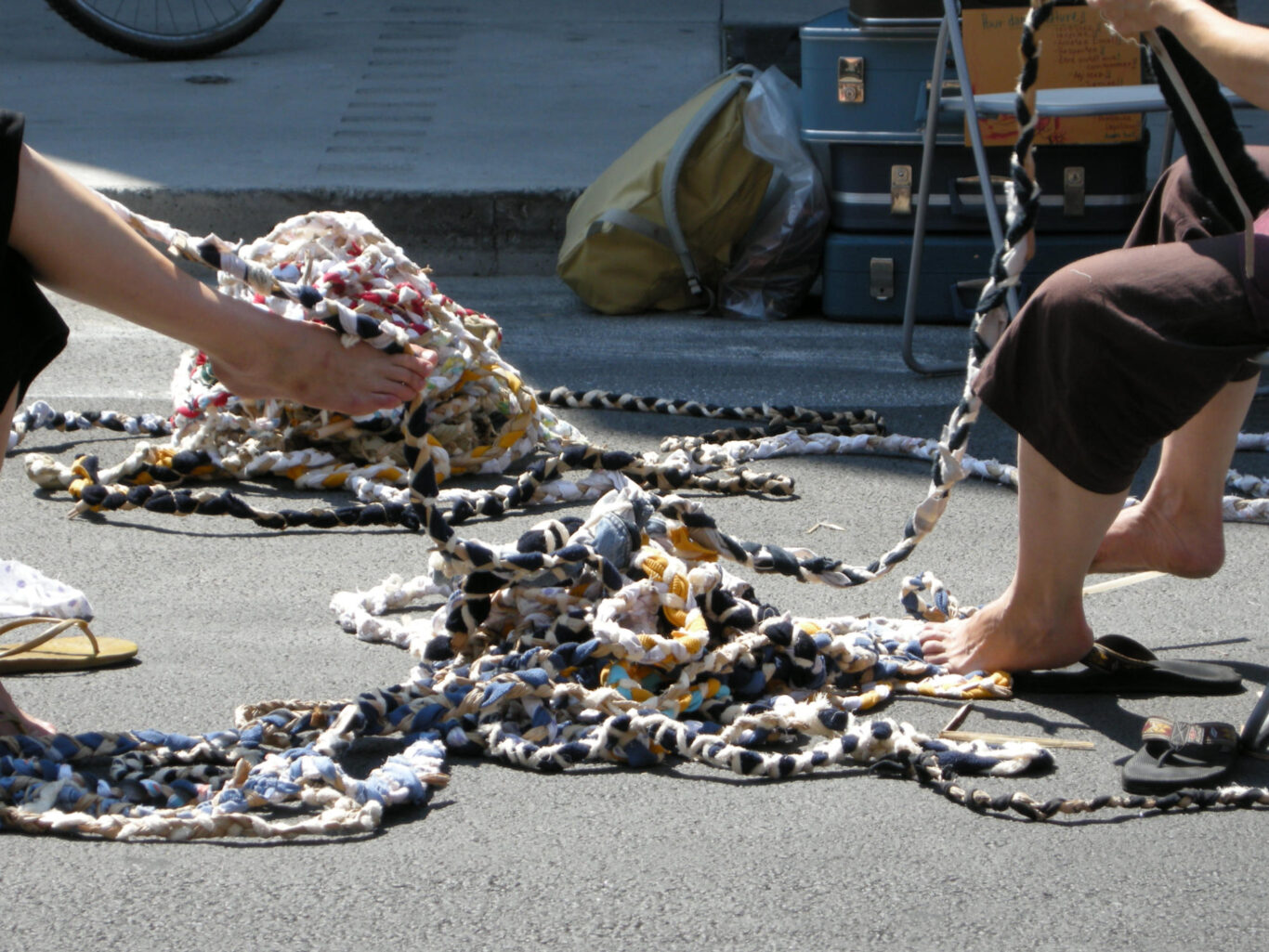 06 In Socius Tresser des liens durables 2008 Nathalie Levasseur artiste