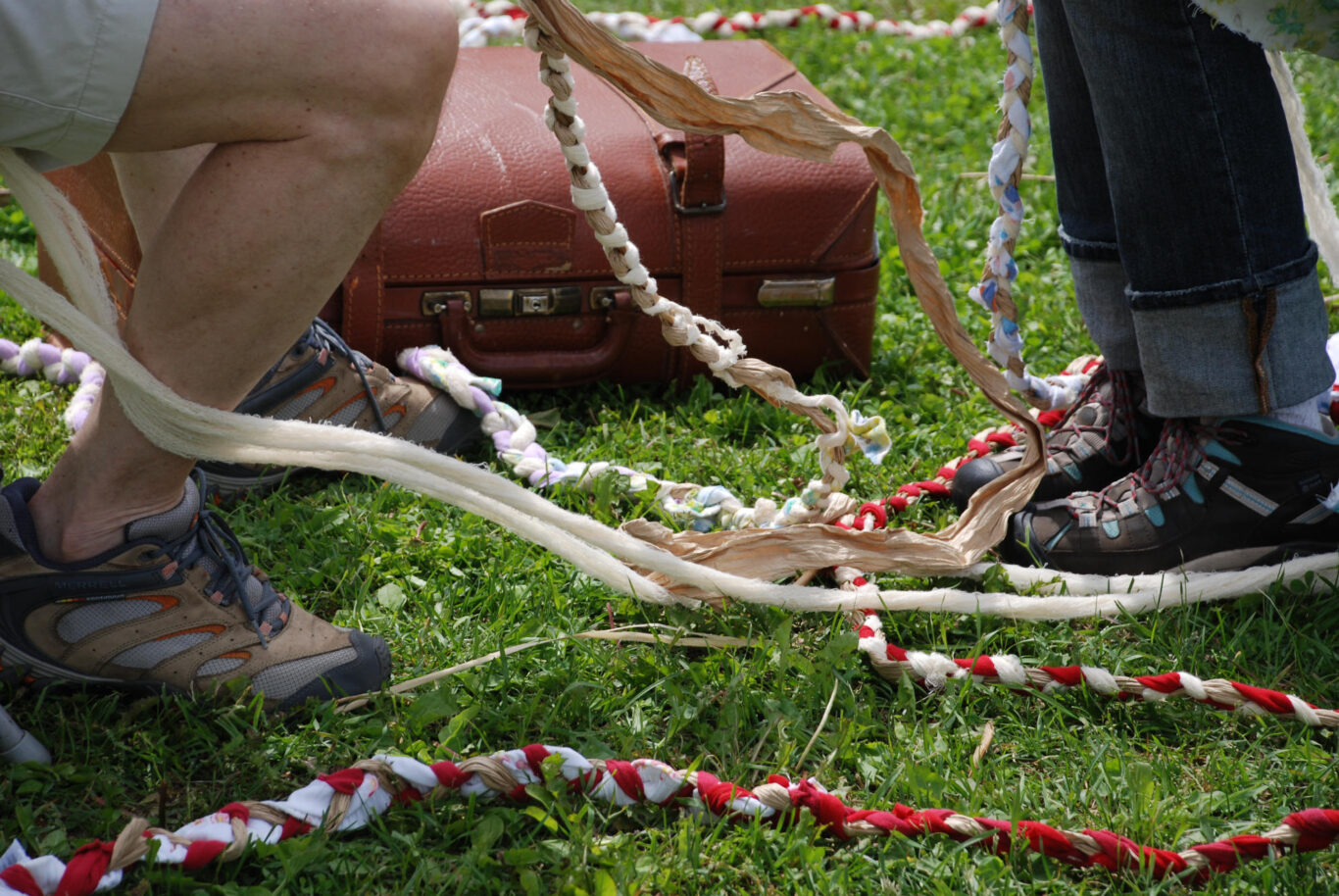 07 In Socius Tresser des liens durables 2008 Nathalie Levasseur artiste