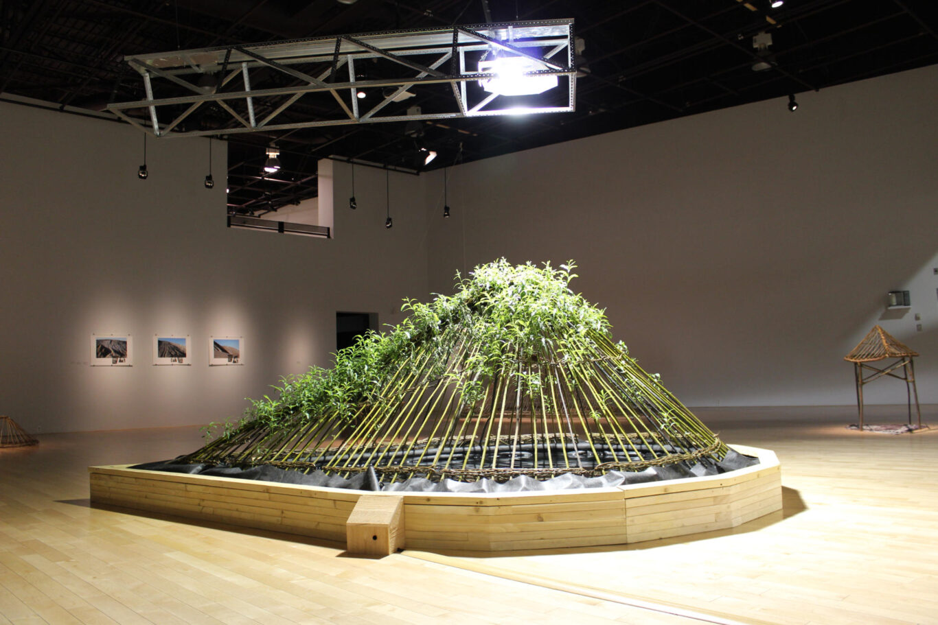 07 installation pourvu qu il pleuve 2013 Nathalie Levasseur artiste