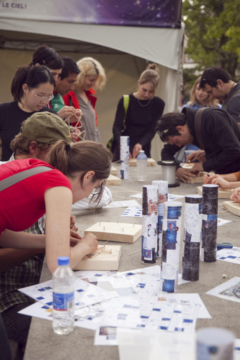 scène alternative
installation, étoiles