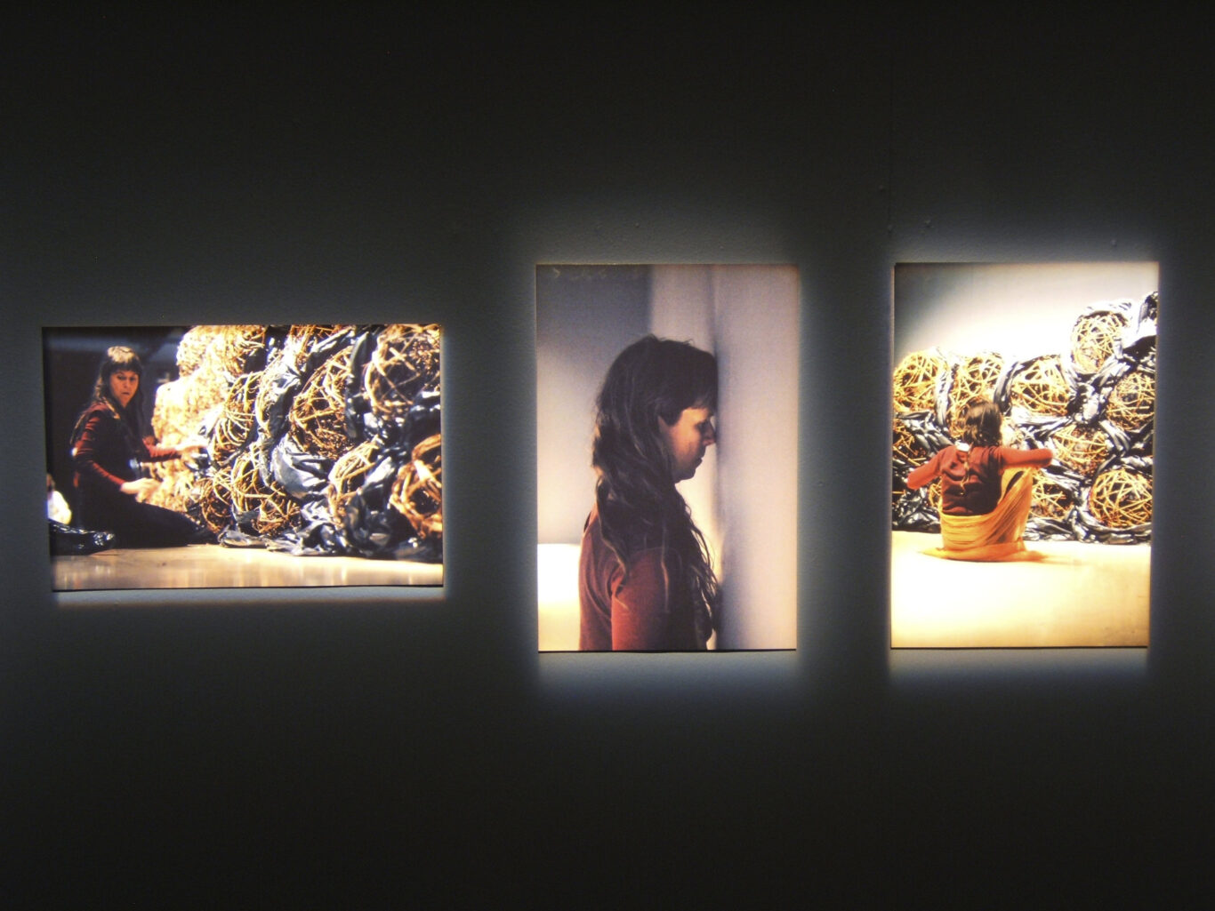 09 Au pied du mur 2008 Nathalie Levasseur Artiste