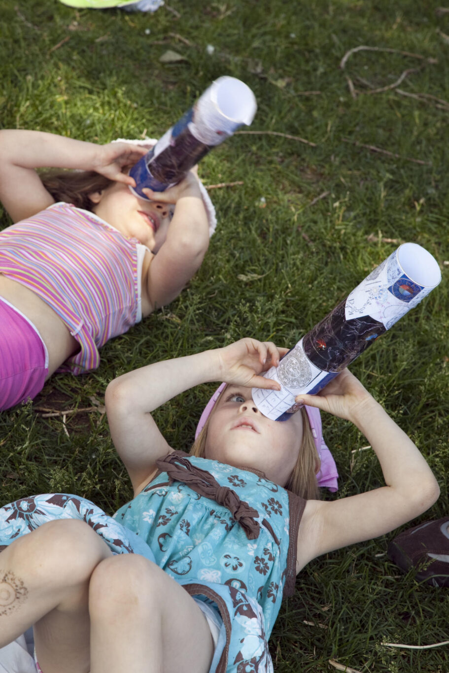 enfants
installation, étoiles
