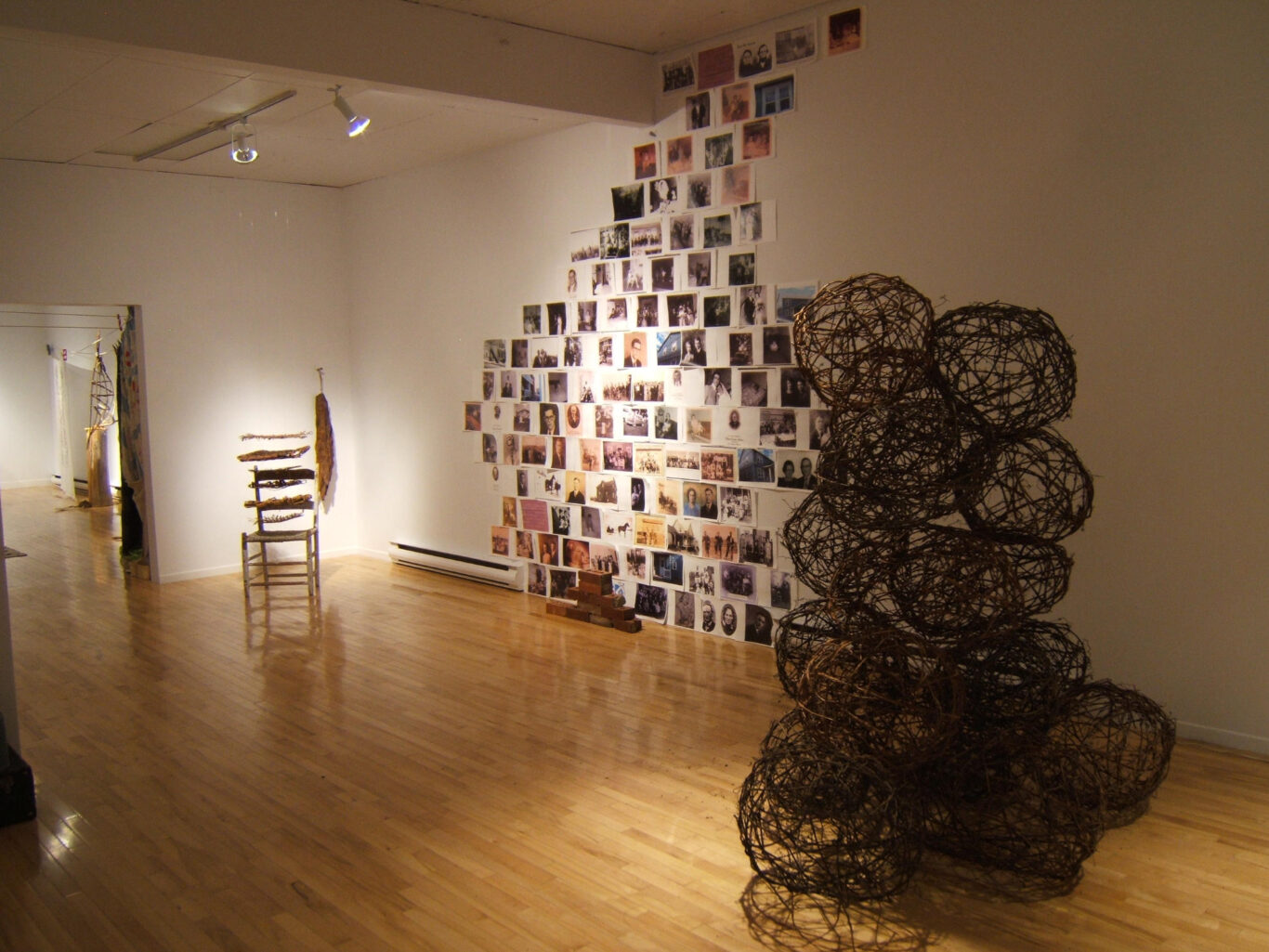 12 Conscience et Racines Installation Nathalie Levasseur Artiste