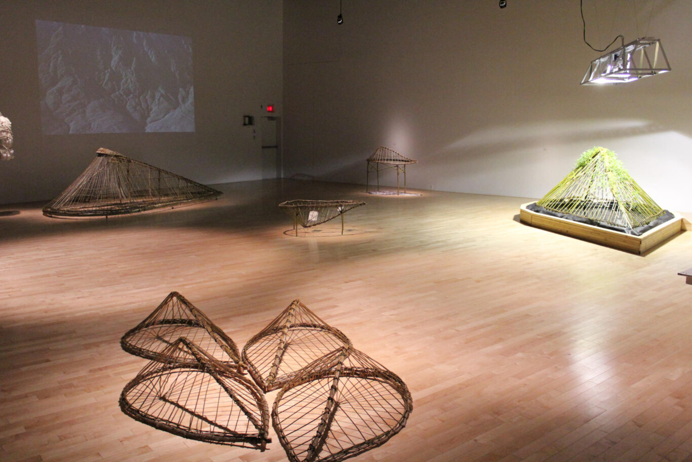 13 installation pourvu qu il pleuve 2013 Nathalie Levasseur artiste