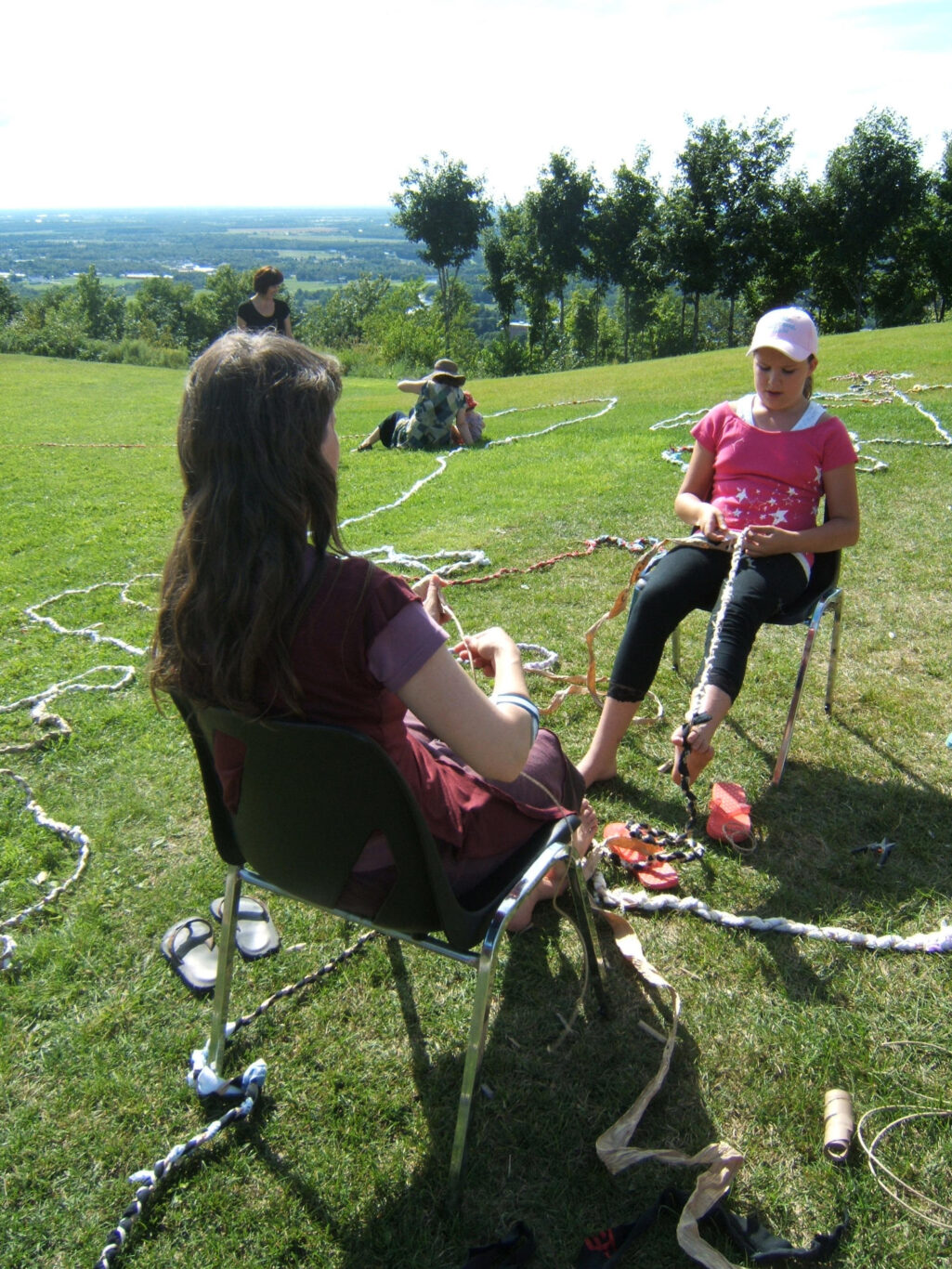 15 In Socius Tresser des liens durables 2008 Nathalie Levasseur artiste