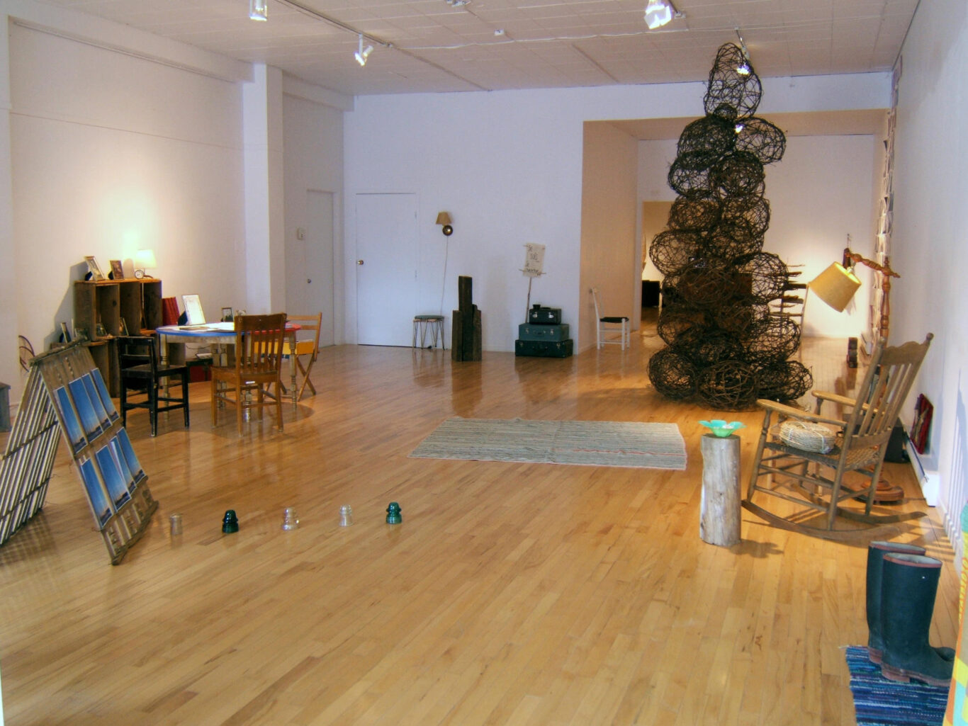 16 Conscience et Racines Installation Nathalie Levasseur Artiste