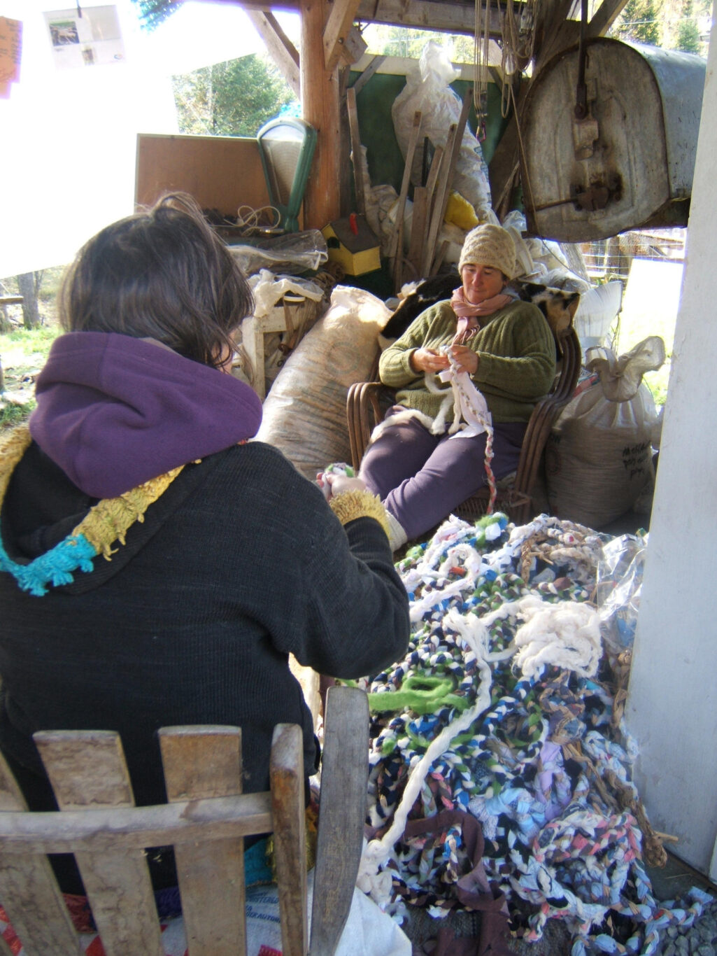 17 In Socius Tresser des liens durables 2008 Nathalie Levasseur artiste