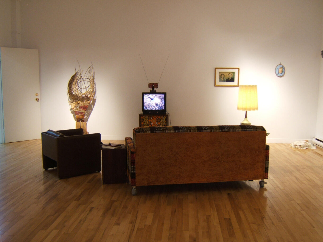 17 Conscience et Racines Installation Nathalie Levasseur Artiste