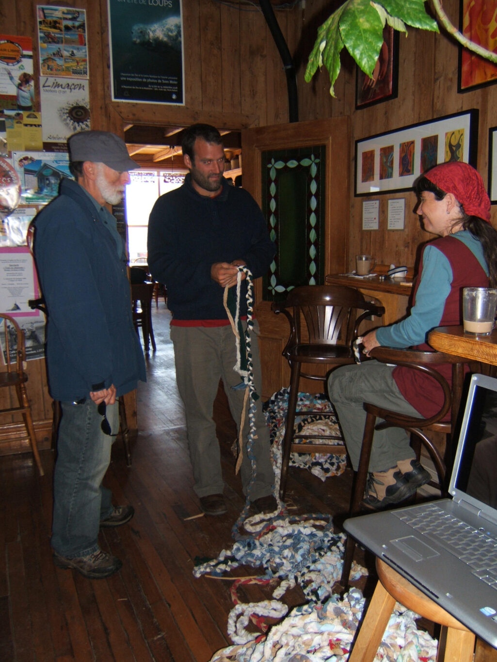 18 In Socius Tresser des liens durables 2008 Nathalie Levasseur artiste