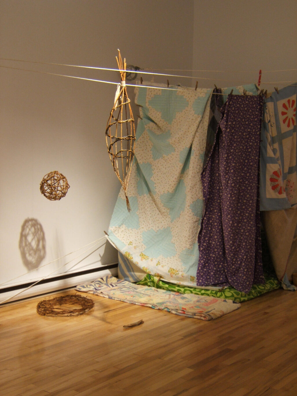 21 Conscience et Racines Installation Nathalie Levasseur Artiste